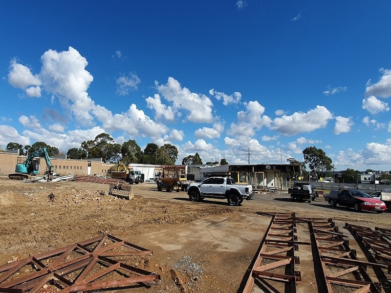 Asbestos Removal Worksite Melbourne